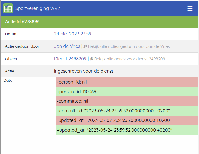 Beter inzicht in gewijzigde data