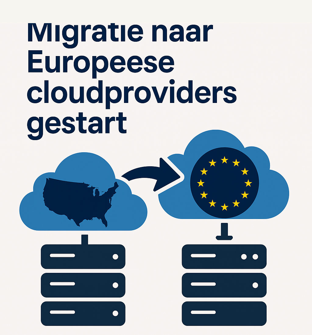 Inzetrooster stapt over op Europese cloudprovider